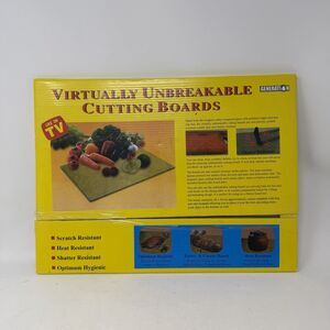 Virtually Unbreakable Glass Cutting Boards New in Box As Seen on TV
